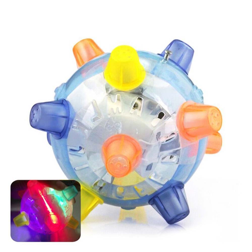 Interactive Toy Jumping Activation Bal Dog Kids Toys LED Flashing Ball Pet toys