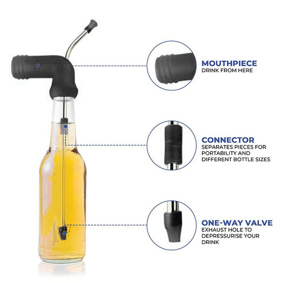 Beer-Snorkel Funnel Bong Bucks Hens House Party Games Drinking