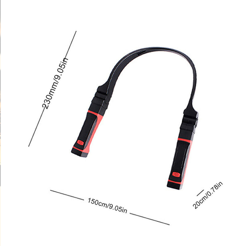 LED Neck Hanging Reading Light Flexible Hug Light Portable Hands-Free Torch Lamp