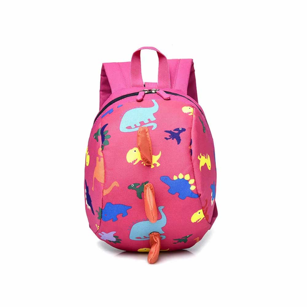 Cartoon Dinosaur Toddler Bag with Strap for kids Safety Harness Backpack Reins