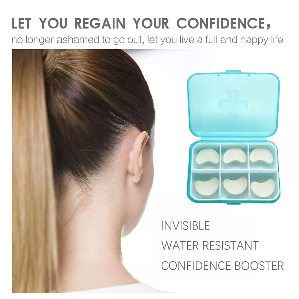 Earlap Cosmetic Ear Corrector, Earlap Prominent Ears Ear Corrector, 6pcs/box