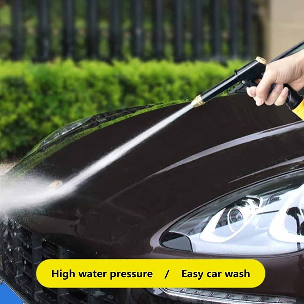 High Pressure Water Spray Gun Hose Nozzle Only Garden Pipe Lawn Car Wash