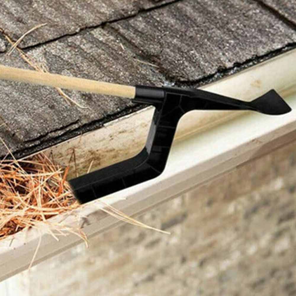 Shovel Roof Cleaning Tool Leaves Scoop Dirt Remove Gutter Tool Home Cleaner