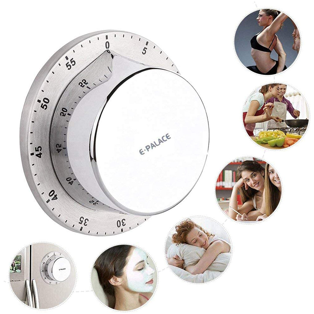 Kitchen Timer Chef Cooking Timer Clock with Loud AlarmMechanical
