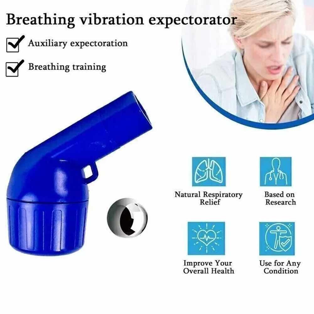Lung Exerciser & Mucus Remover Naturally Clear Mucus with The Breathing Aid NEW