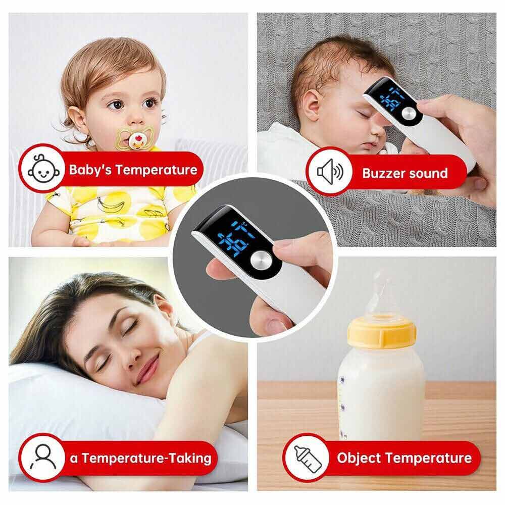 Infrared Digital Thermometer Forehead Non-Contact Baby Adult Body Thermometer Kid