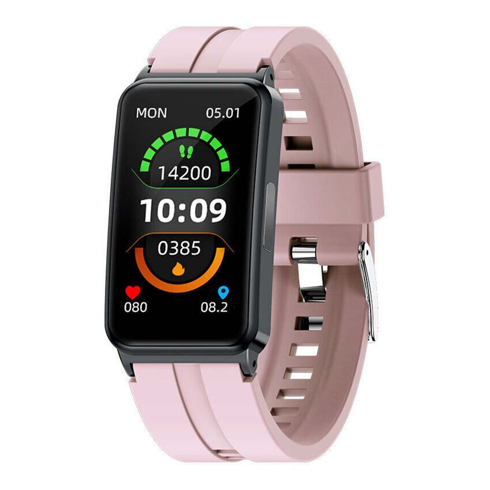 Blood Glucose Sugar Smart Watch Body Temperature ECG HRV Monitor Waterproof