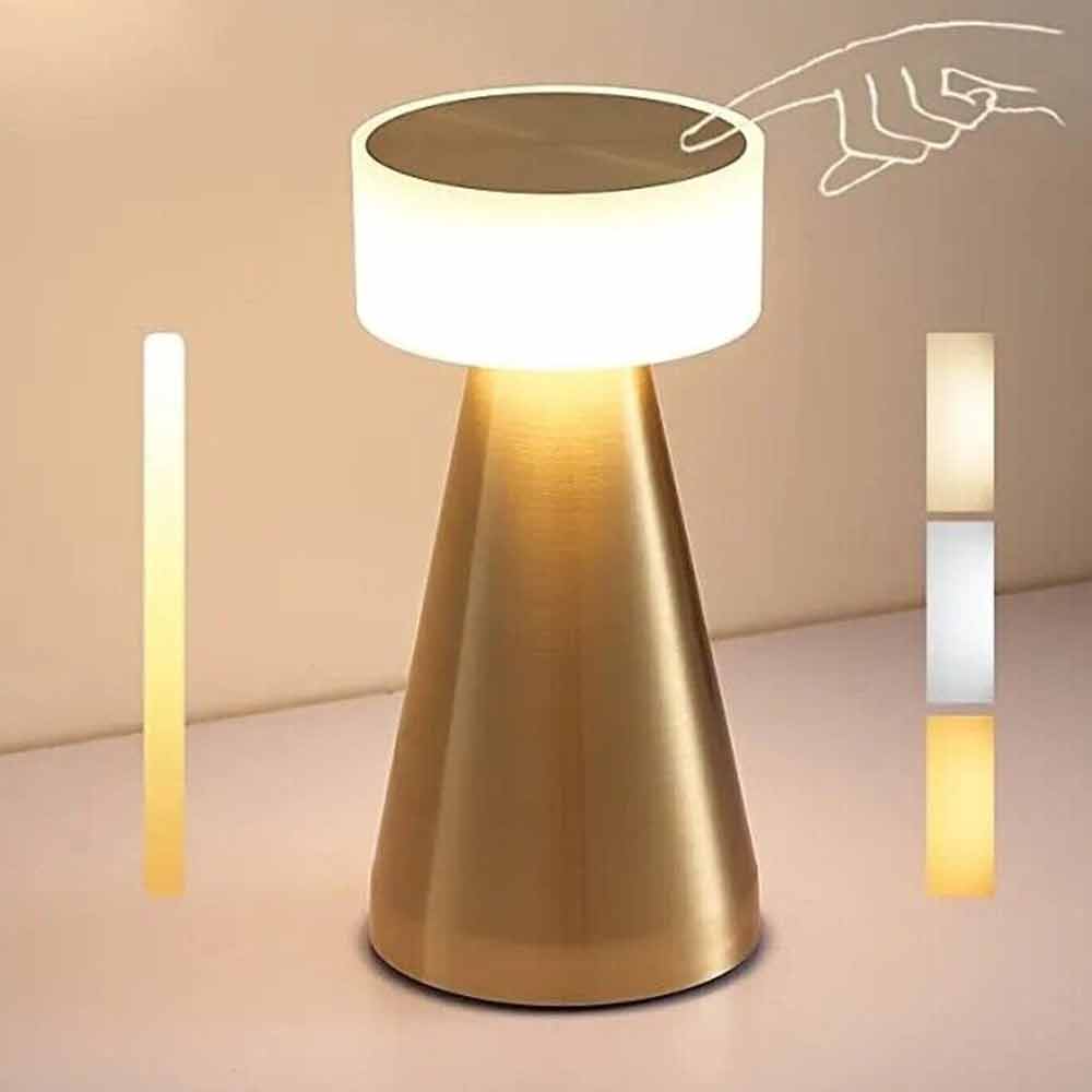 Rechargeable Desk Lamp Night Light Touch Led Table Lamp For Restaurant Hotel Bar