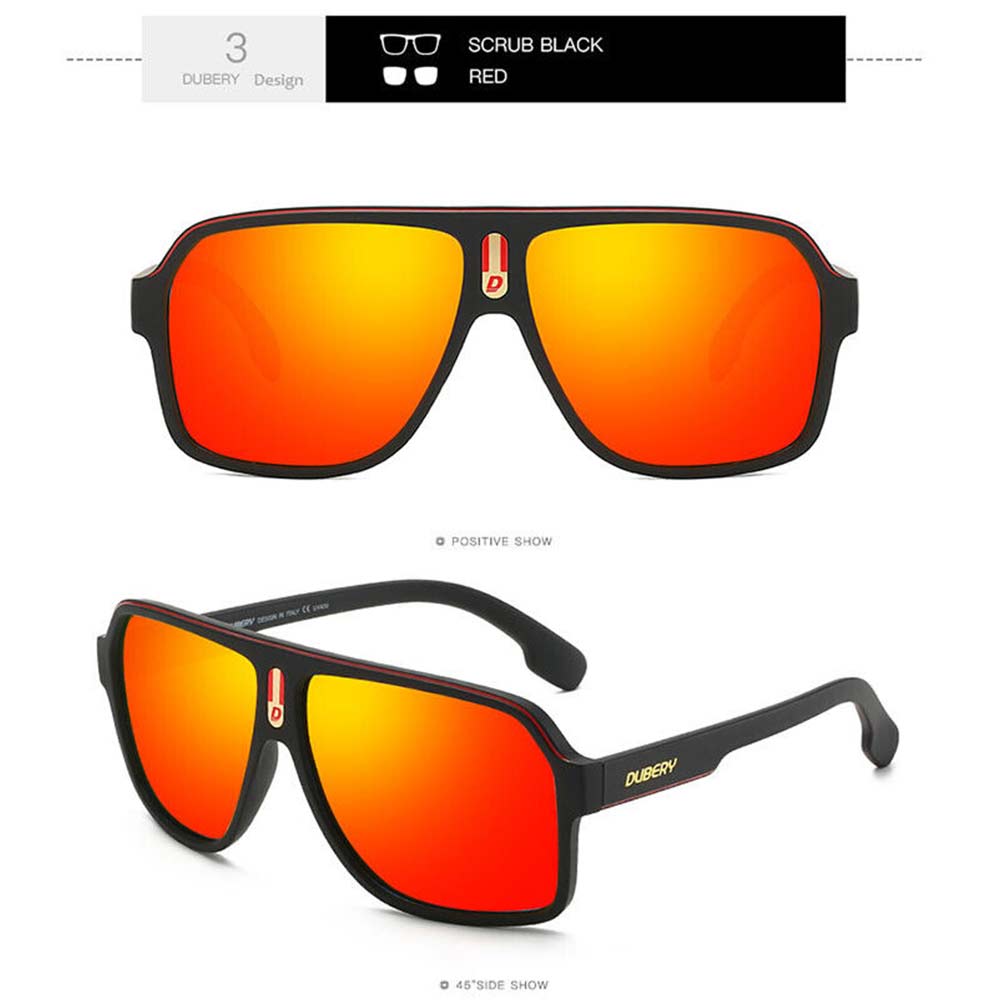 Mens Dubery Sunglasses Polarized UV400 Glasses Driving Fishing Eyewear