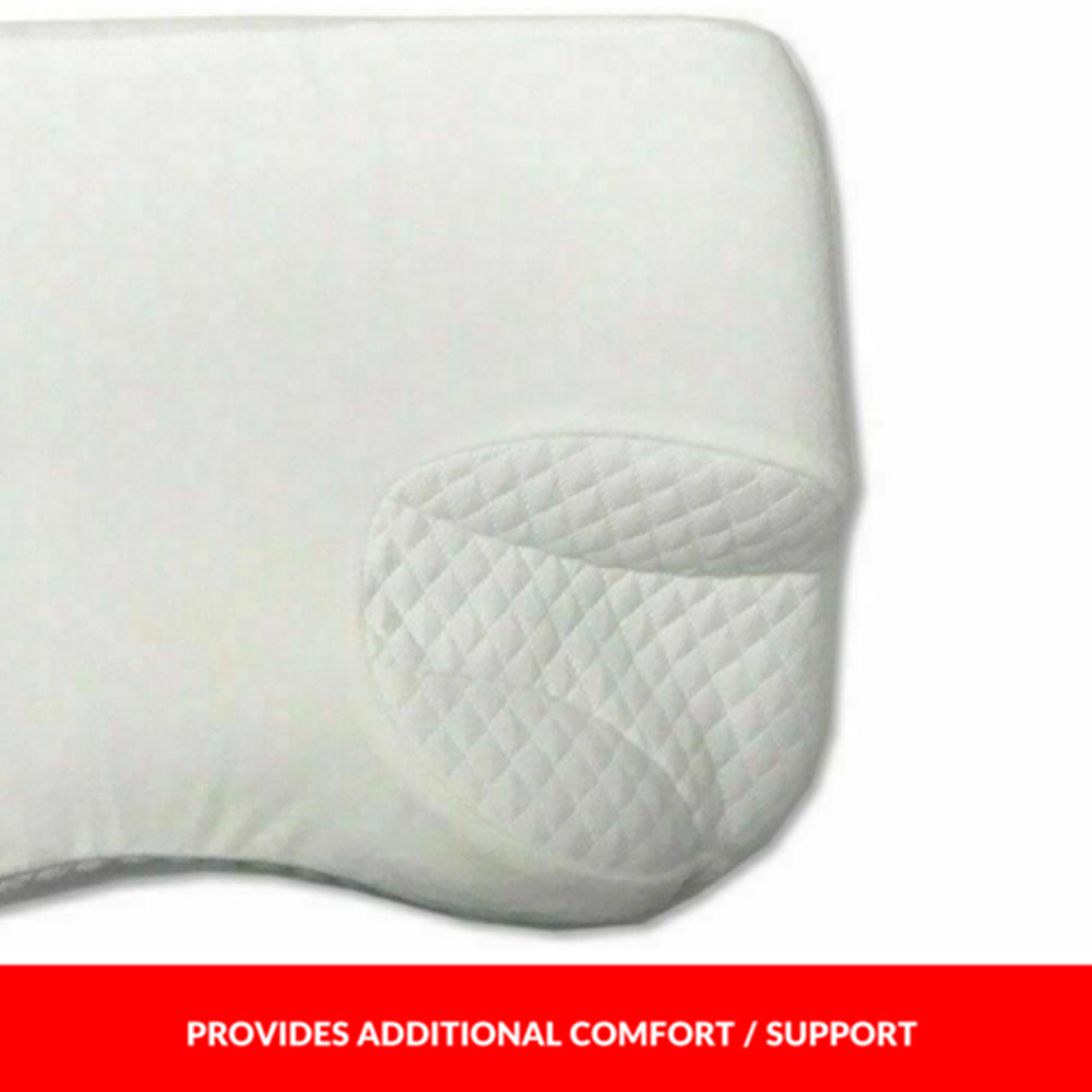 CPAP Memory Foam Pillow Side Sleepers Sleep Apnea Snoring Machine Stop Mask Leak