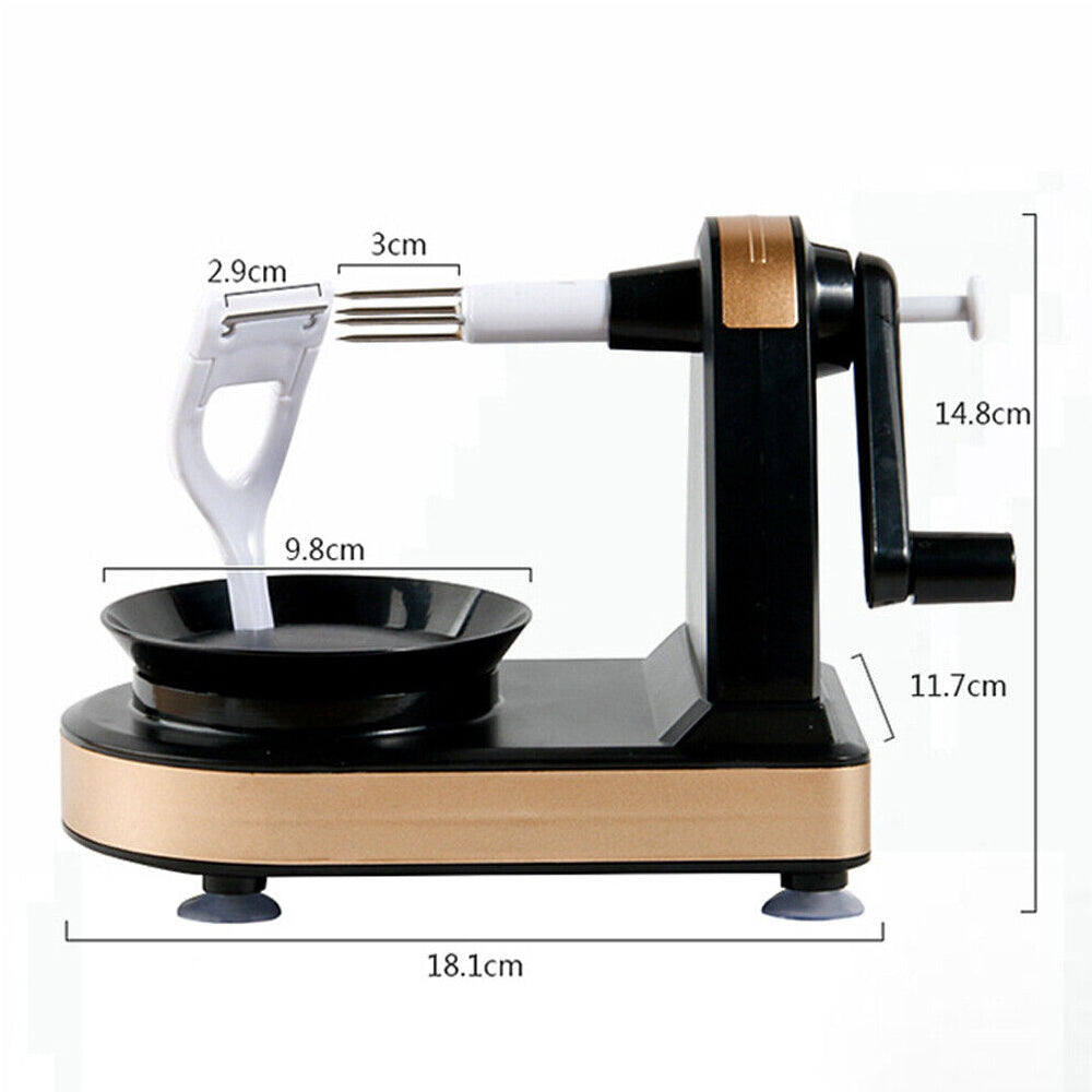 Fruit Peeler Tool hand-cranked Machine Potato Pear Fruit Apple Cutter Slicer