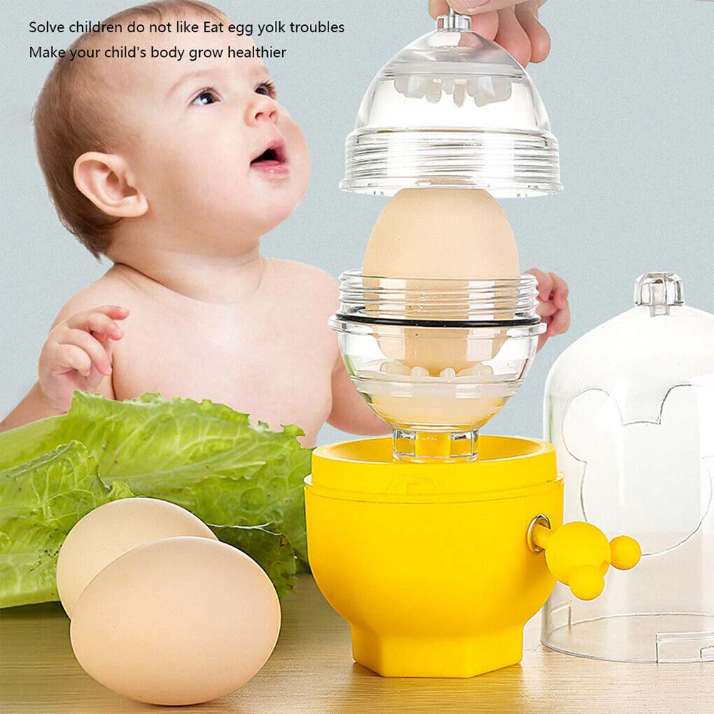Manual Egg Maker Manual Egg White Yolk Mixer Blender Egg Scrambler Shaker Tools