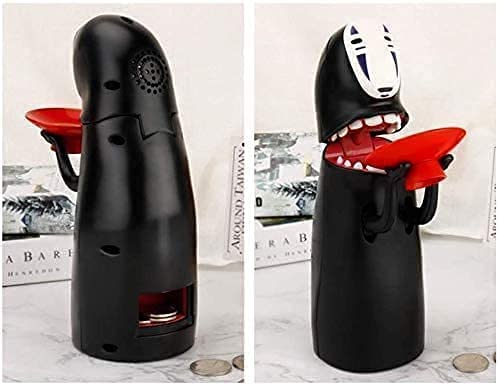 Coin Bank Spirited Away No-Face Man Kaonashi Music Piggy Bank Figure Gift Anime