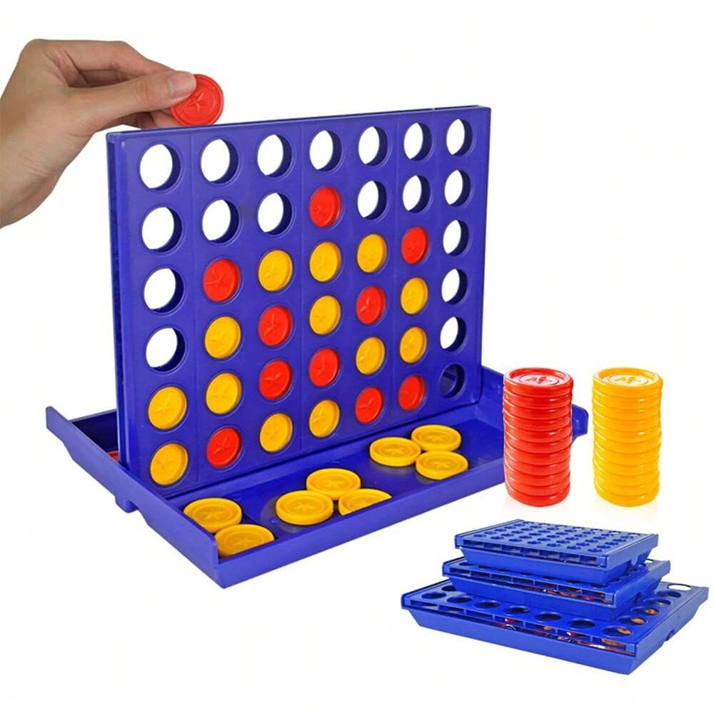 Mini Connect Four – Classic 4-In-A-Row Board Game, Family Entertainment
