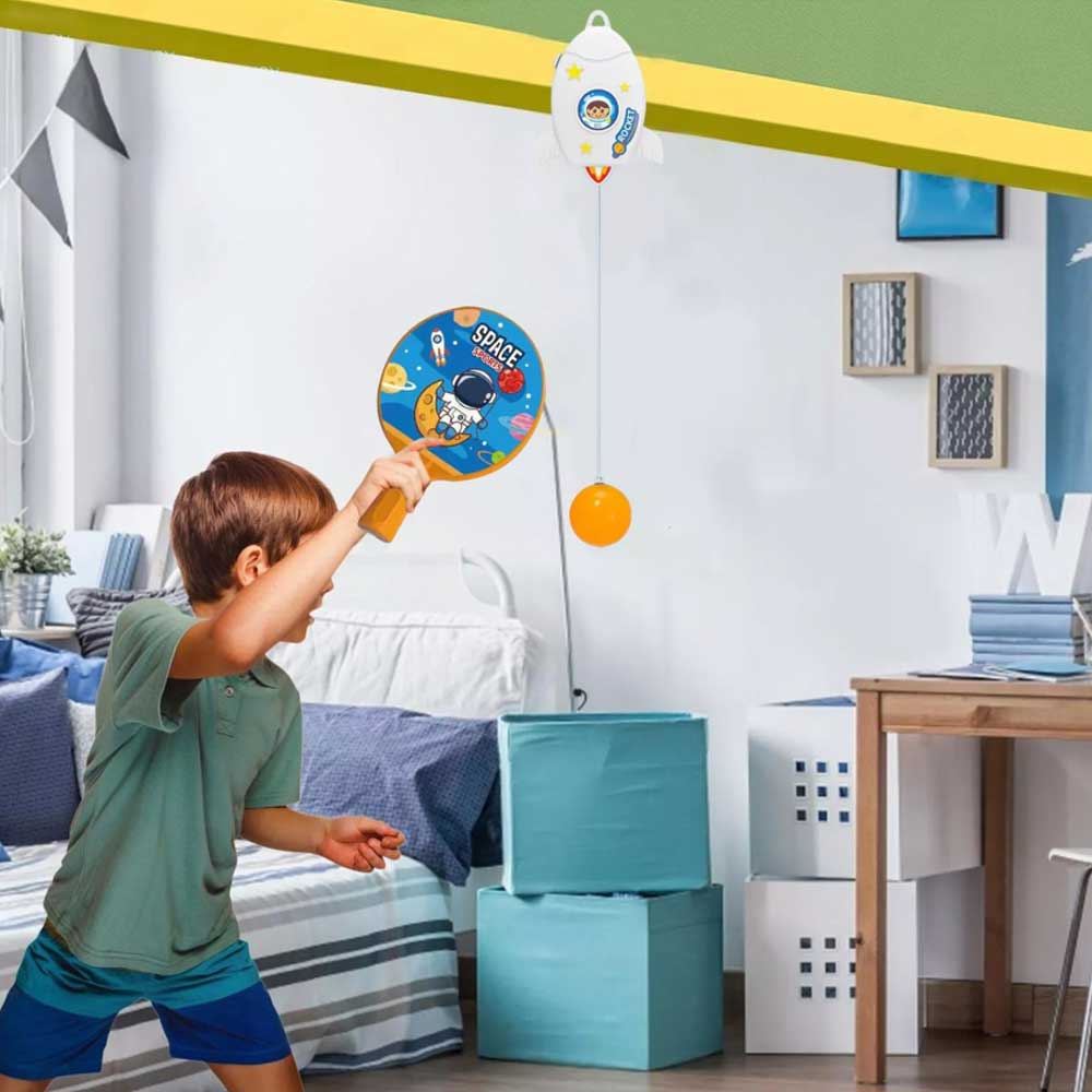 Hanging Table Tennis Trainer Kit Indoor Hanging Children's Table Tennis Exercise