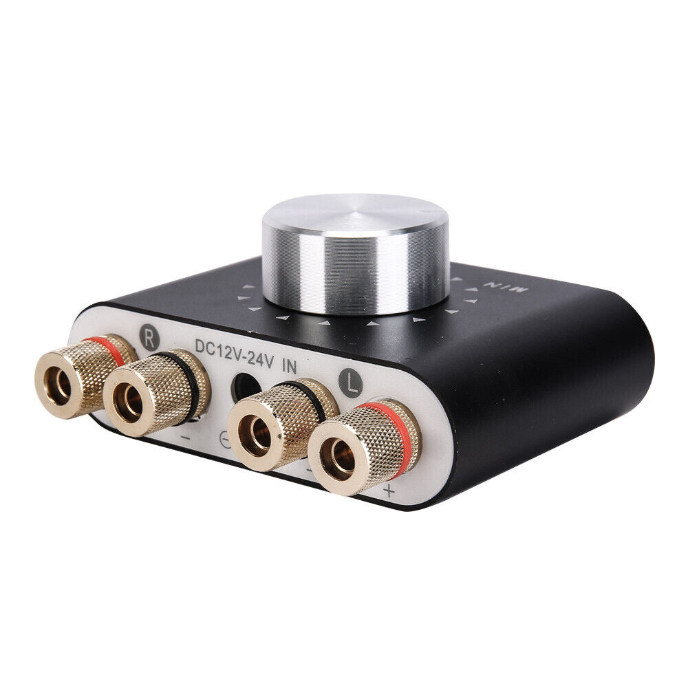 Mini Bluetooth 5.0 Digital Power Amplifier HiFi Stereo Audio Amp 50W+50W Home