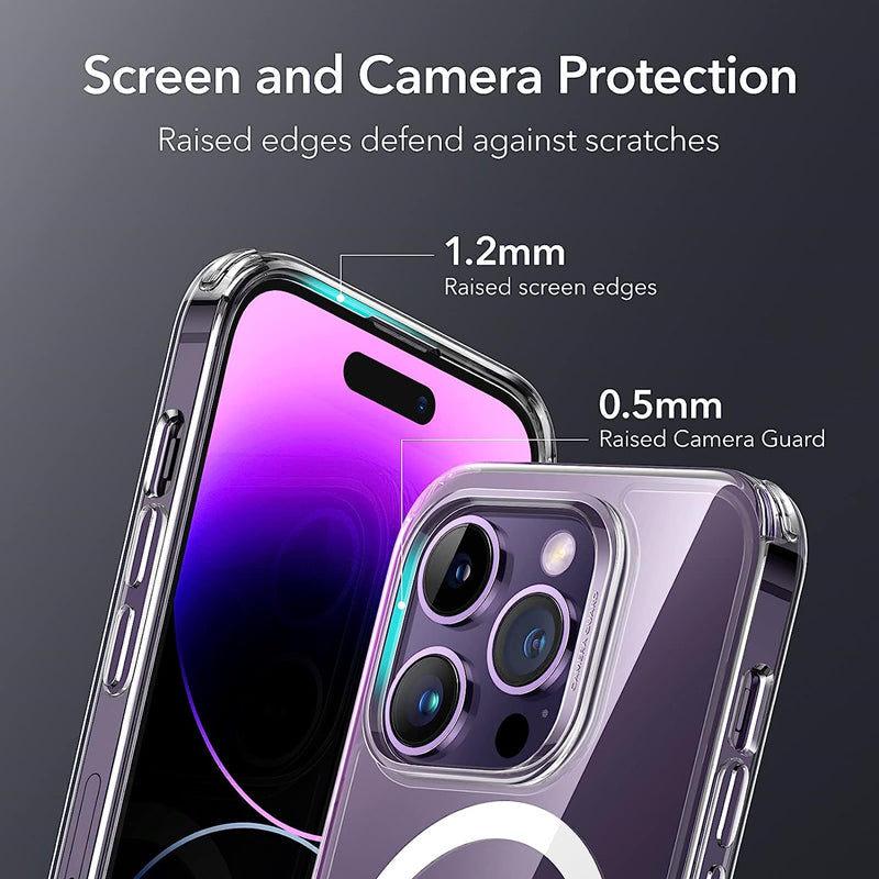 Clear Case For Magsafe For iPhone 15 14 Pro Max Magnetic Hard Acrylic Cover