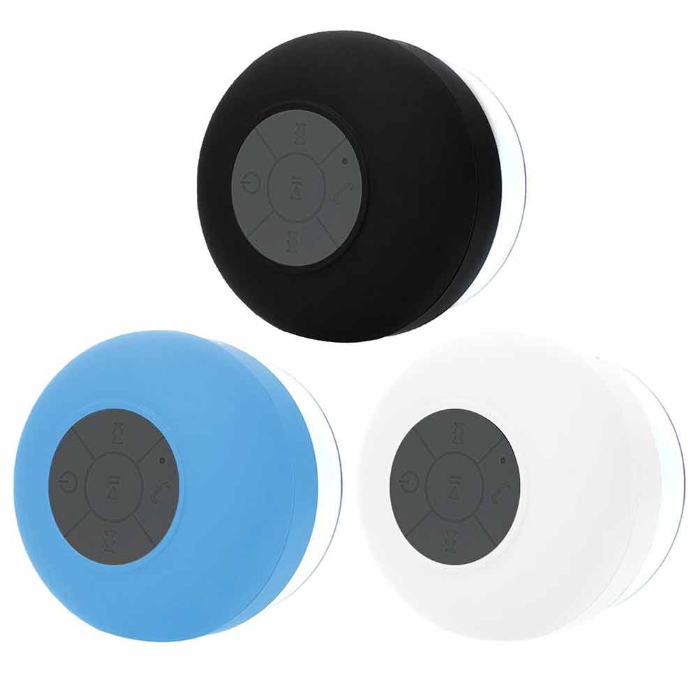 Bluetooth 5.0 Speaker with Suction Wireless Shower Speaker Waterproof