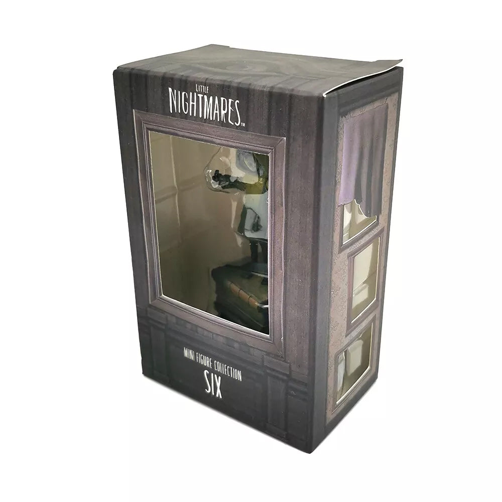 Little Nightmares Six & Nomes PVC Figure Set –Style Yellow Raincoat Model, Collector Display Statue