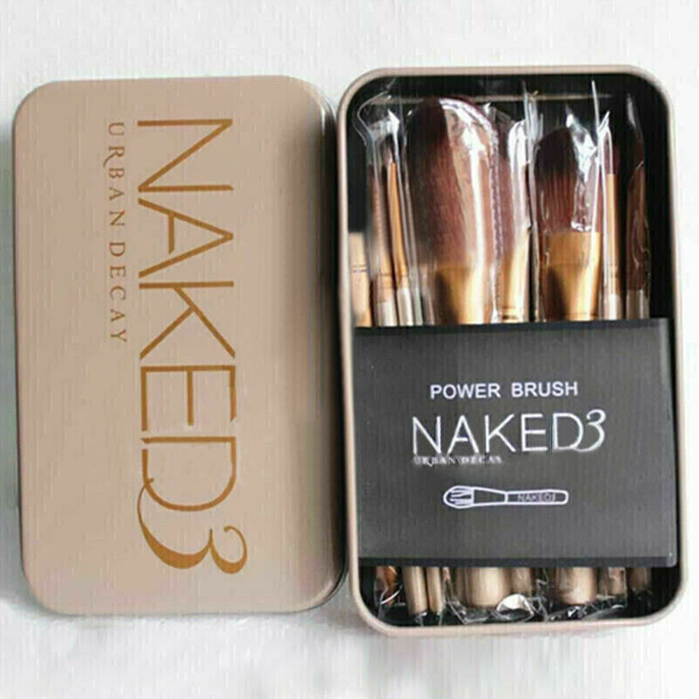 12pcs NK3 Makeup Cosmetic Brushes Set Powder Foundation Eyeshadow Lip Brush Tool