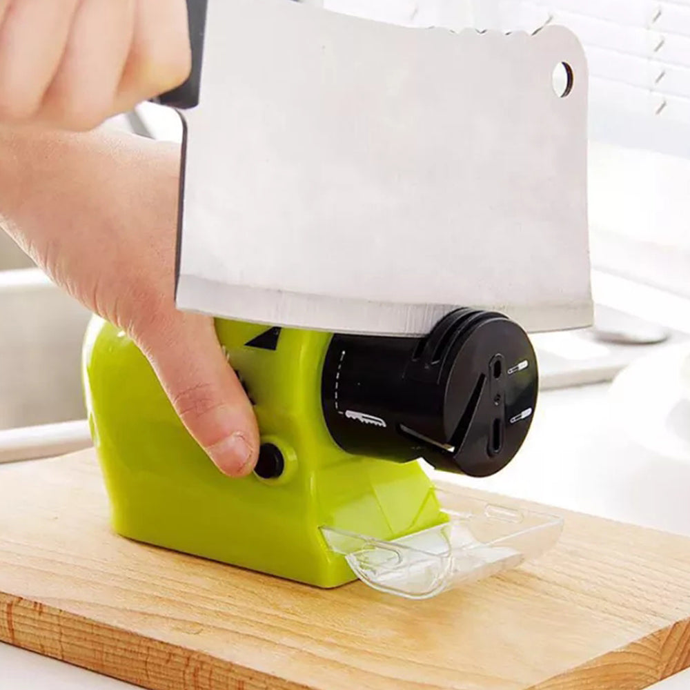 Cordless Electric Battery-Operated Kitchen Fast Sharp Tool Easy Sharpening