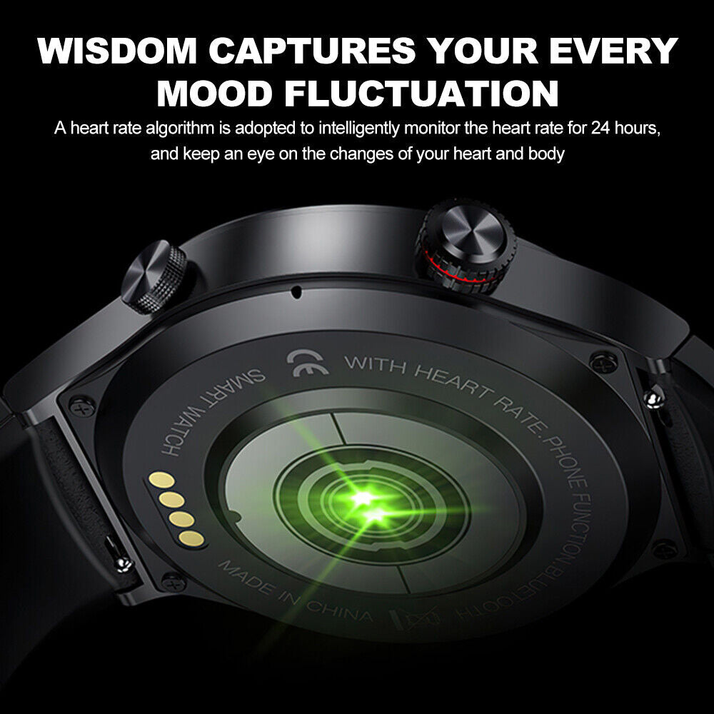 2023 Bluetooth Call Smart Watch Men Full Touch Screen Sports Watch fitbit