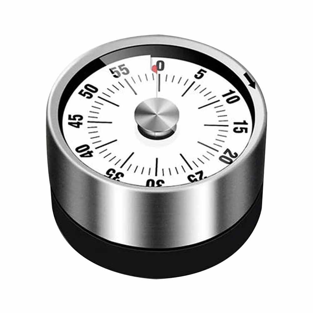 Kitchen Timer,Mechanical Stainless Steel Timer with Loud Alarm for Cooking