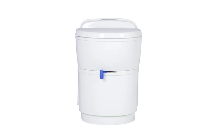 RV Caravan Toilet 3J-W5000 – Compact, Hygienic, Rotating Bowl, 17.2L Tank
