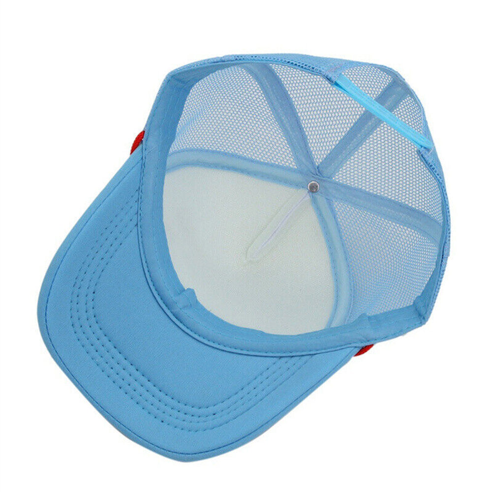 Hot Baseball Cap Sunscreen Sunshade Cap Hit Color Letter Printed Thinking Cap