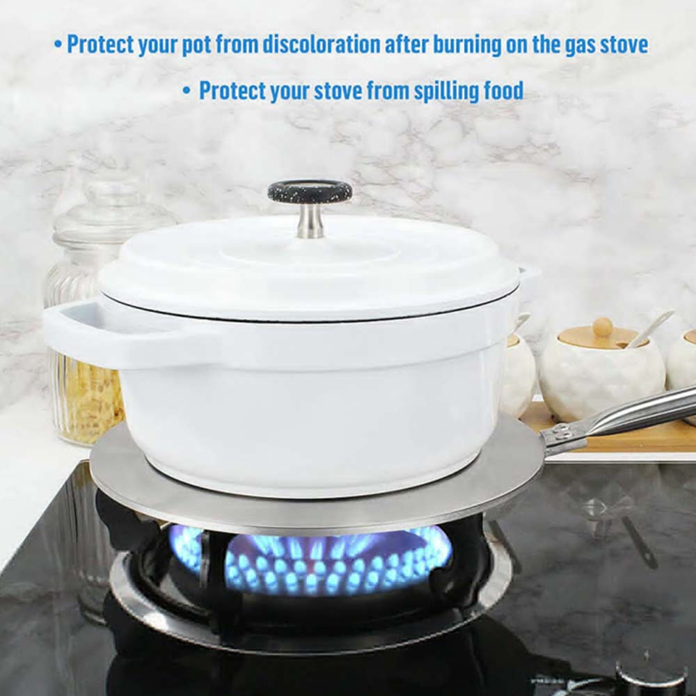 Hob Converter Heat Diffuser Disc Adapter Plate Saucepan Cooker Plate 20cm