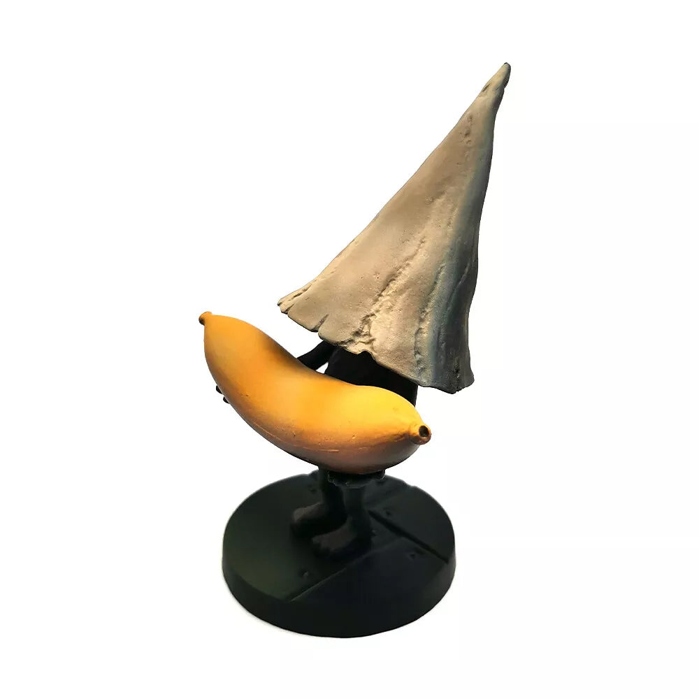 Little Nightmares Six & Nomes PVC Figure Set –Style Yellow Raincoat Model, Collector Display Statue