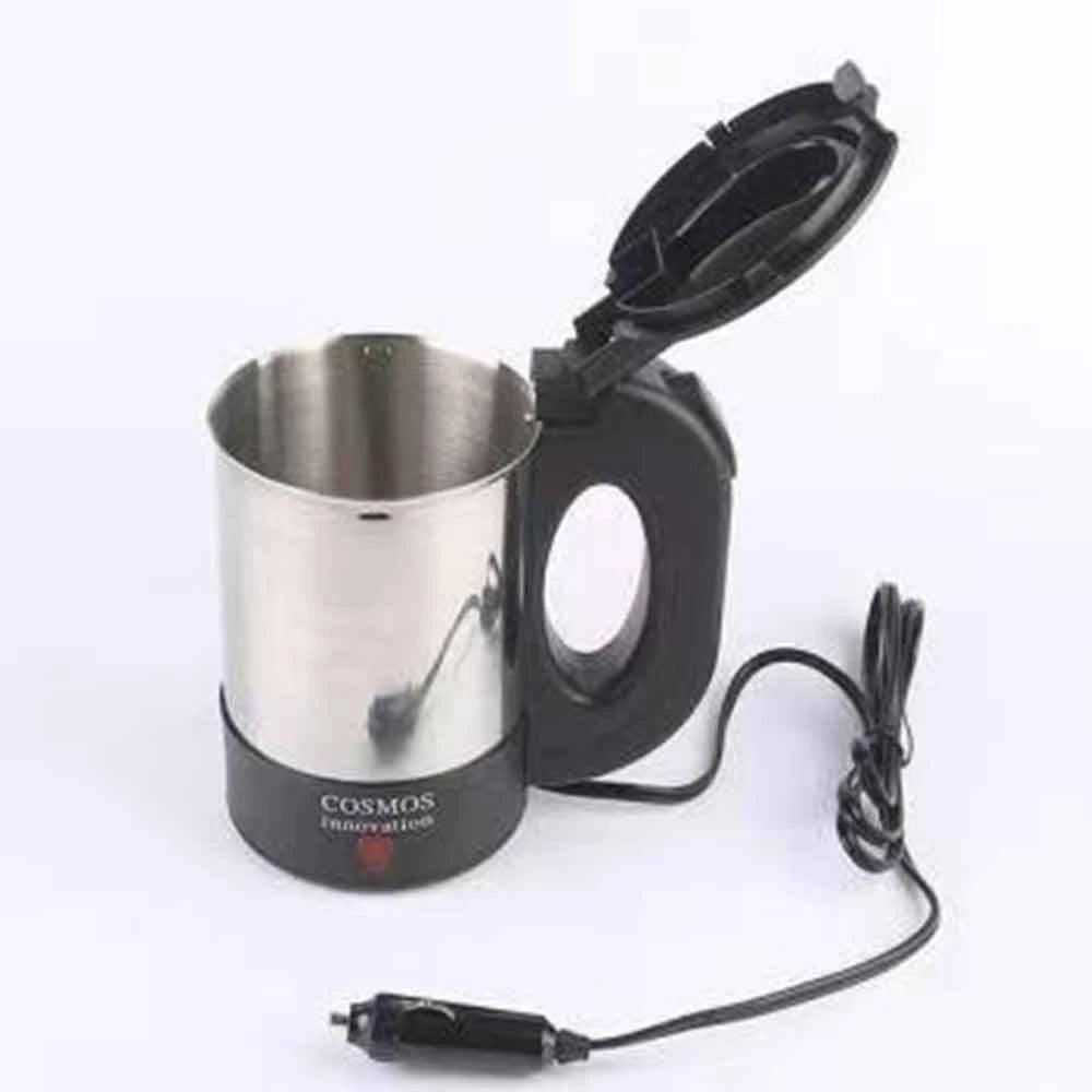 500ML Portable Car Kettle Travel Kettle Water Heater for Caravan RV Camping 12V