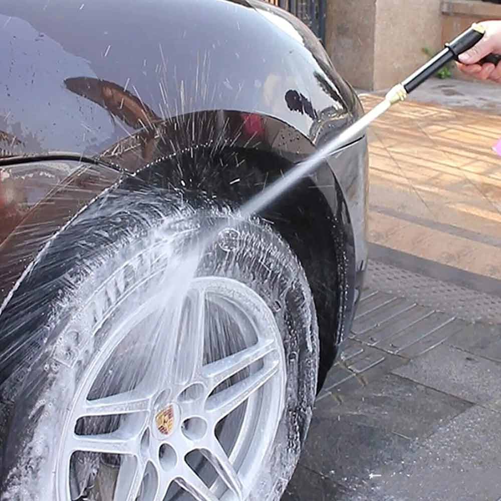 High Pressure Water Spray Gun Hose Nozzle Only Garden Pipe Lawn Car Wash