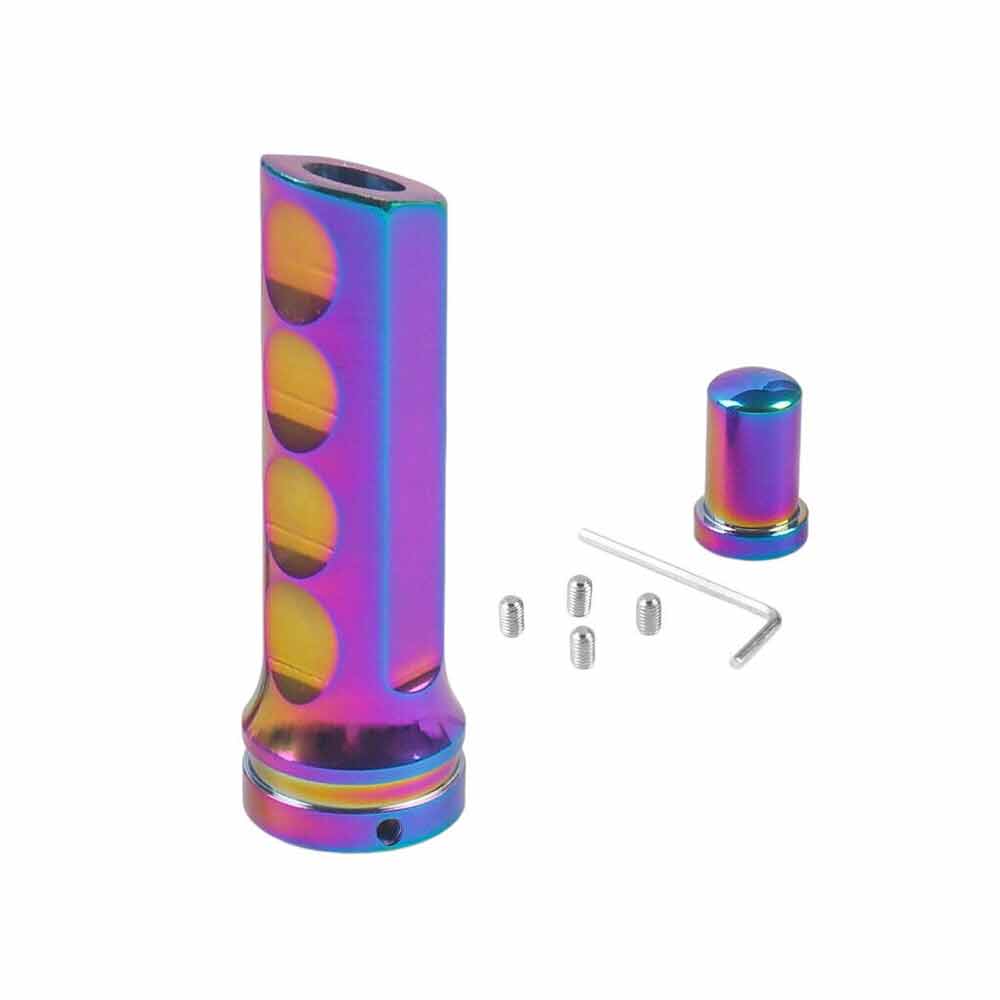 Car Handbrake Aluminum Alloy Cover Anti Slip Sleeve Parking Hand Brake Universal