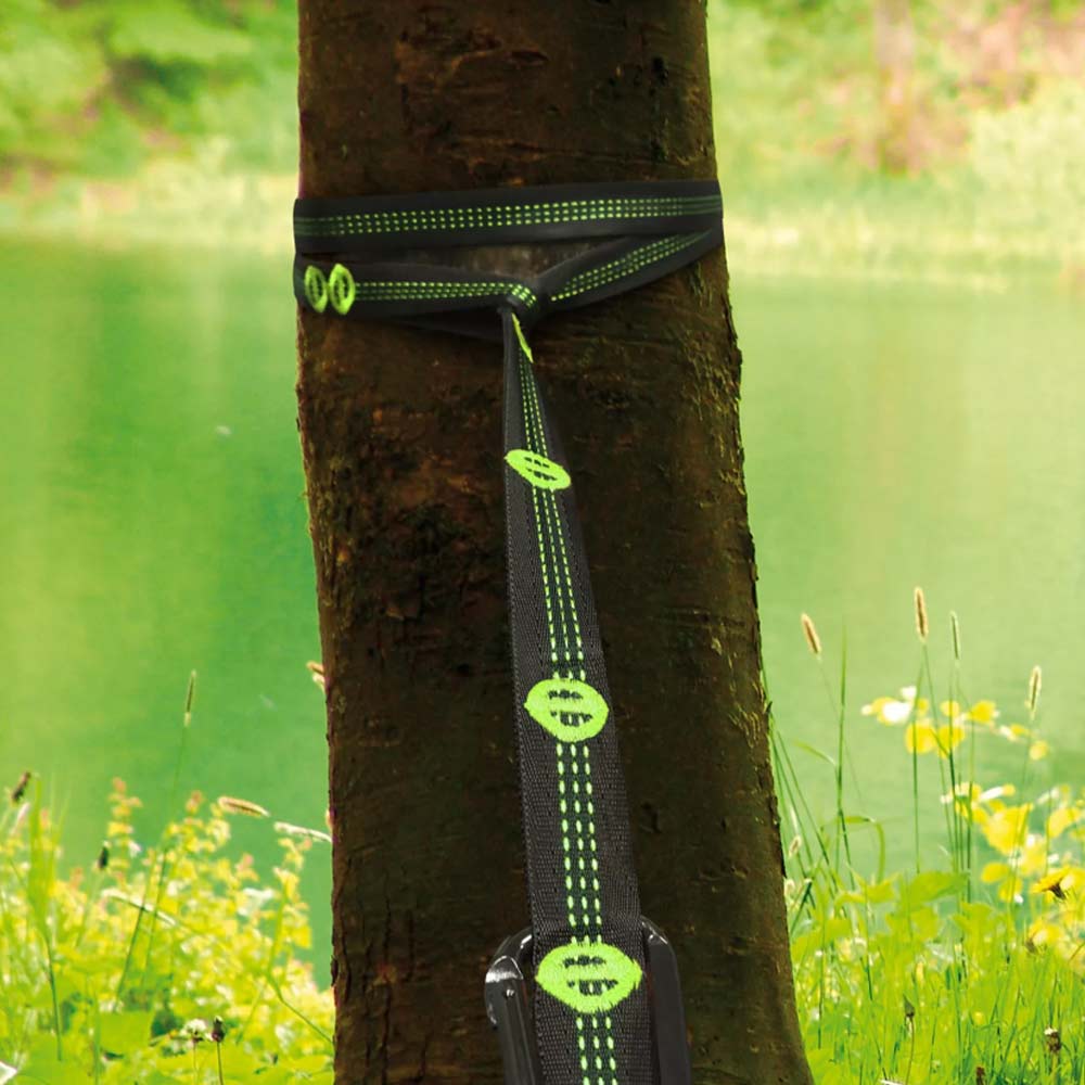 Camping Hammock Tree Strap Heavy Duty No Stretch Suspension Strap System