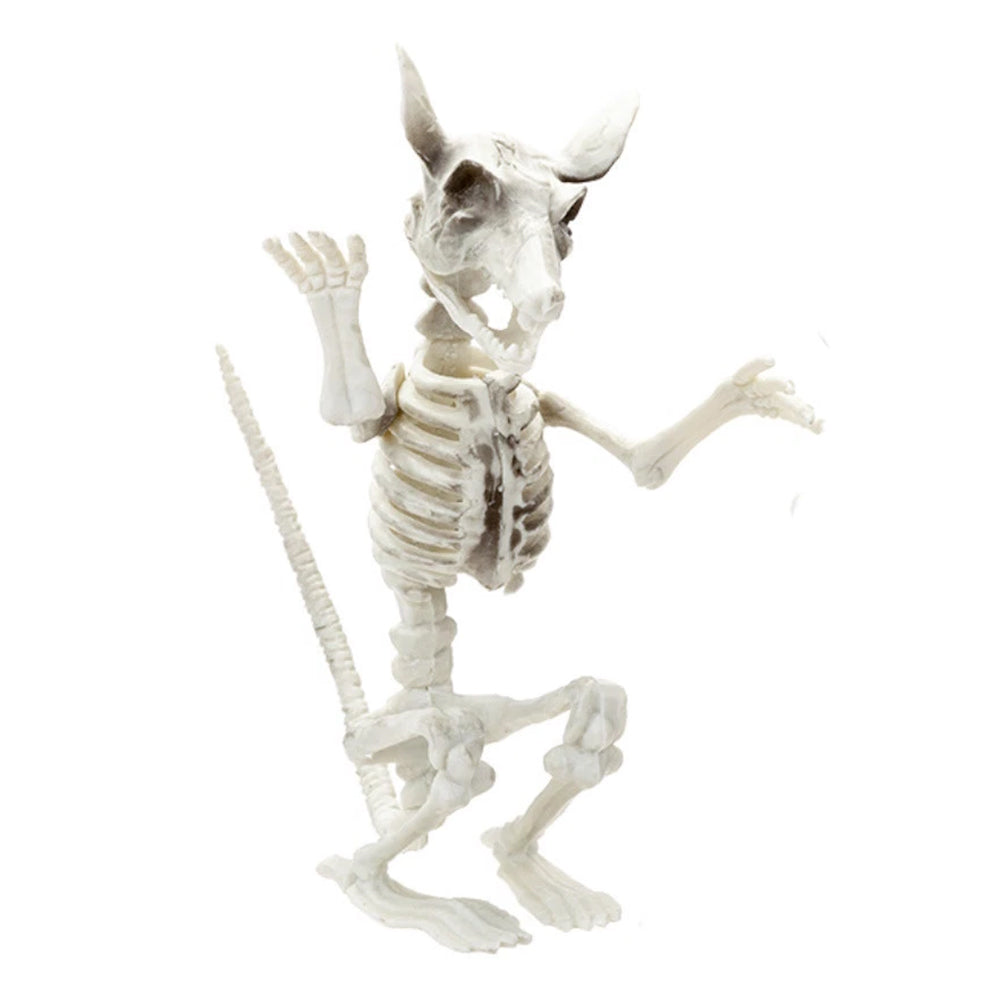 Giant 30cm Rat Skeleton Halloween Decoration Realistic Bones Scary Party Props