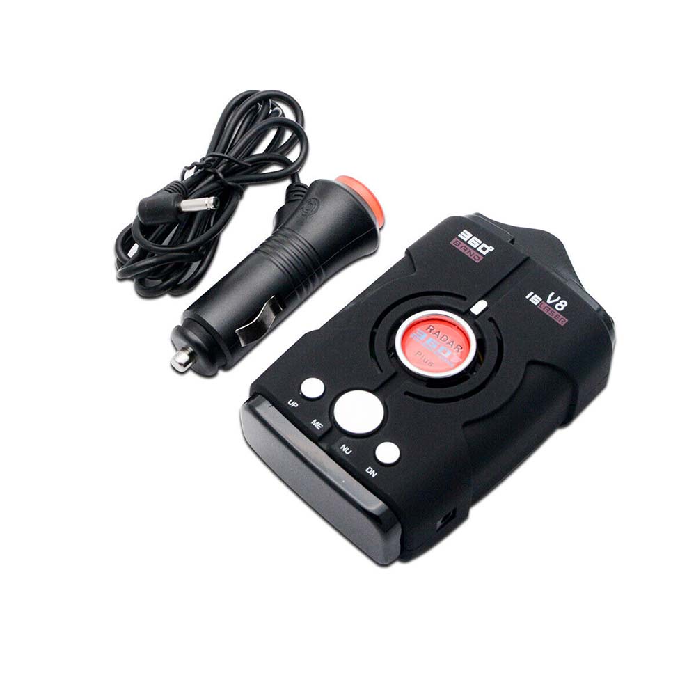 Car Radar Laser Speed Camera Detector Full Band 360 Detection System VoiceAlarm