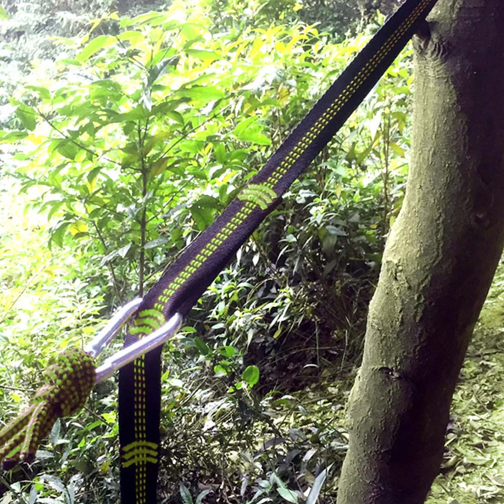 Camping Hammock Tree Strap Heavy Duty No Stretch Suspension Strap System