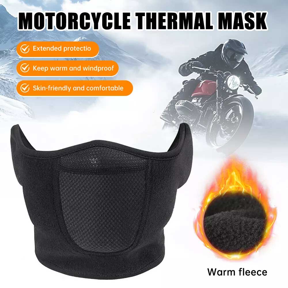 Winter Windproof Half Face Mask Ear Warmer Cold Weather Ski Motorcycle Riding