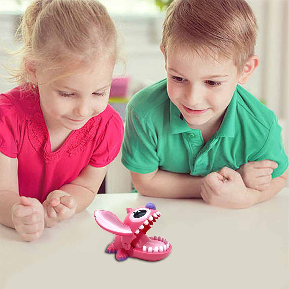 Big Mouth Bite Finger Game Figure Tricky Prank Tabletop Toy Cornerless Rounded