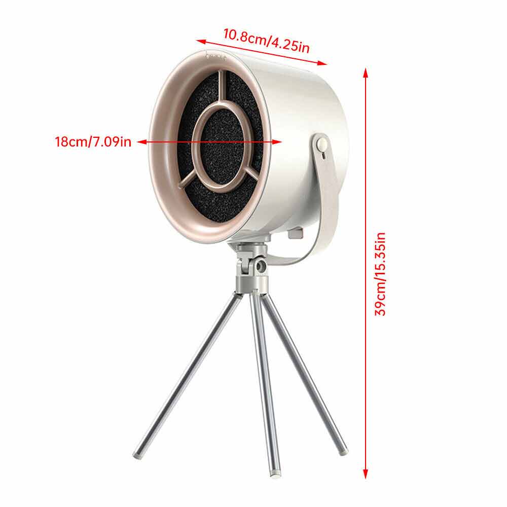 Desktop Cooker Hood Portable Lightweight Kitchen Exhaust Fan Range Hood Camping