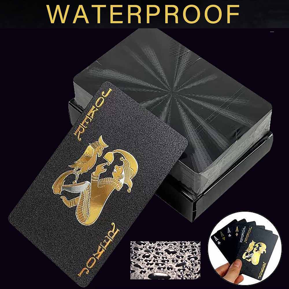 Poker Waterproof PVC Plastic Playing Cards Set Classic Magic Player Tricks Tool