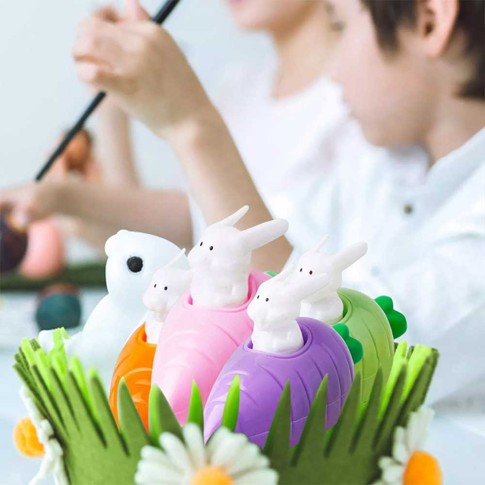 6x Easter Pull Back Cars 6pcs Children's Fun Small Toy Cars Easter Kids Gifts