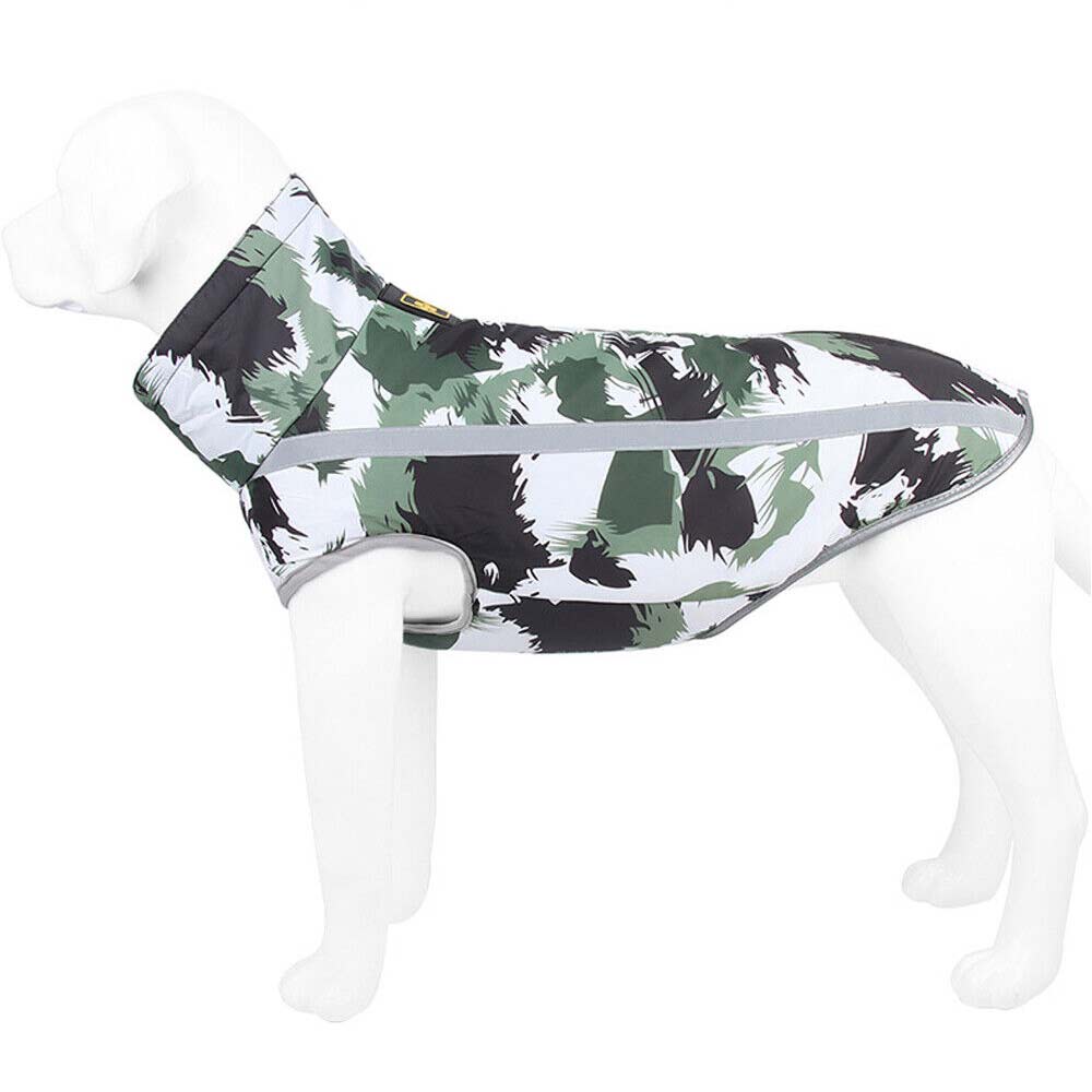 Fleece Coat Vest Jacket Pet Warm Padded Dog Puppy Clothes Reflective Waterproof