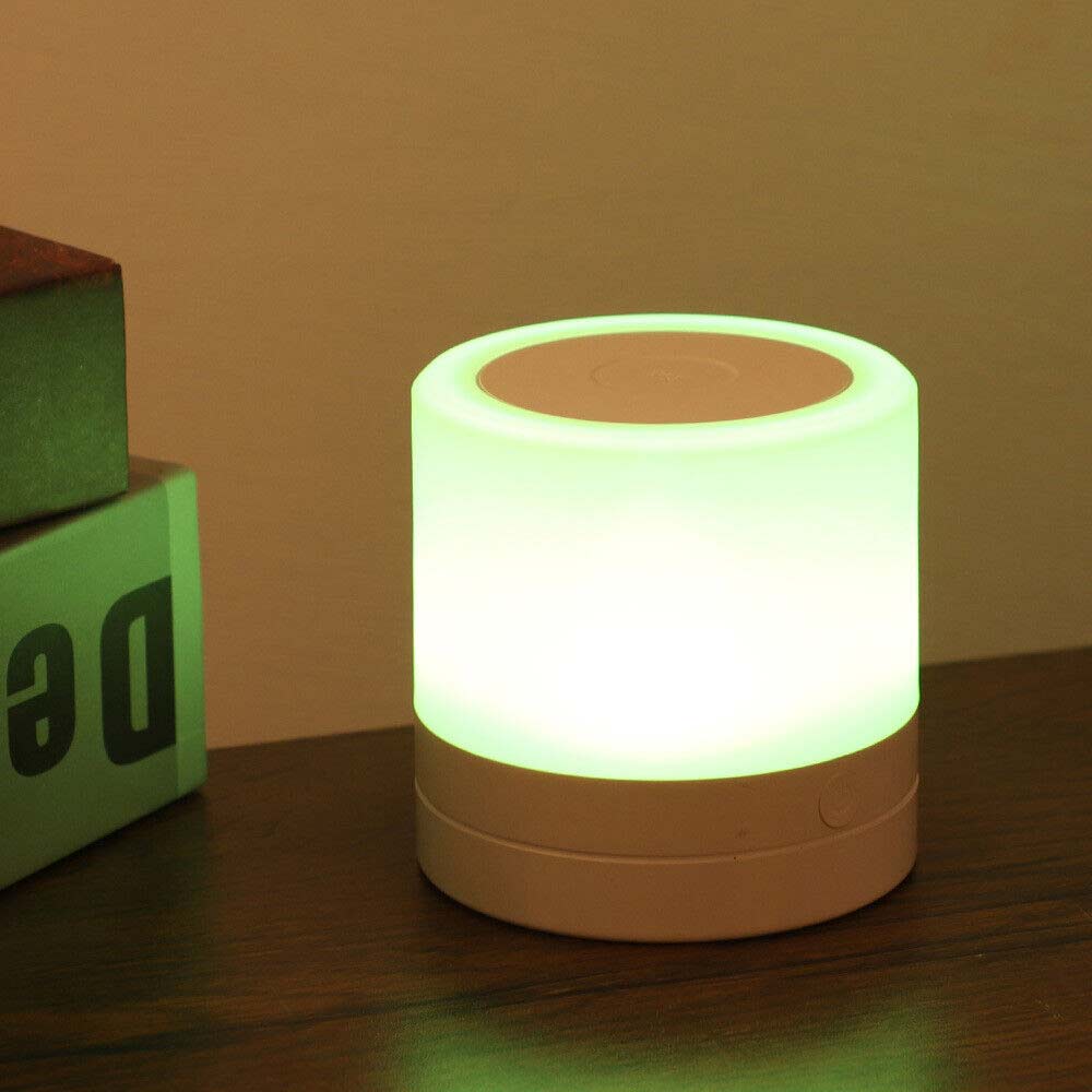 Touch Night Light USB Rechargeable LED Bedside Table Lighting Lamp Dimmable Gift