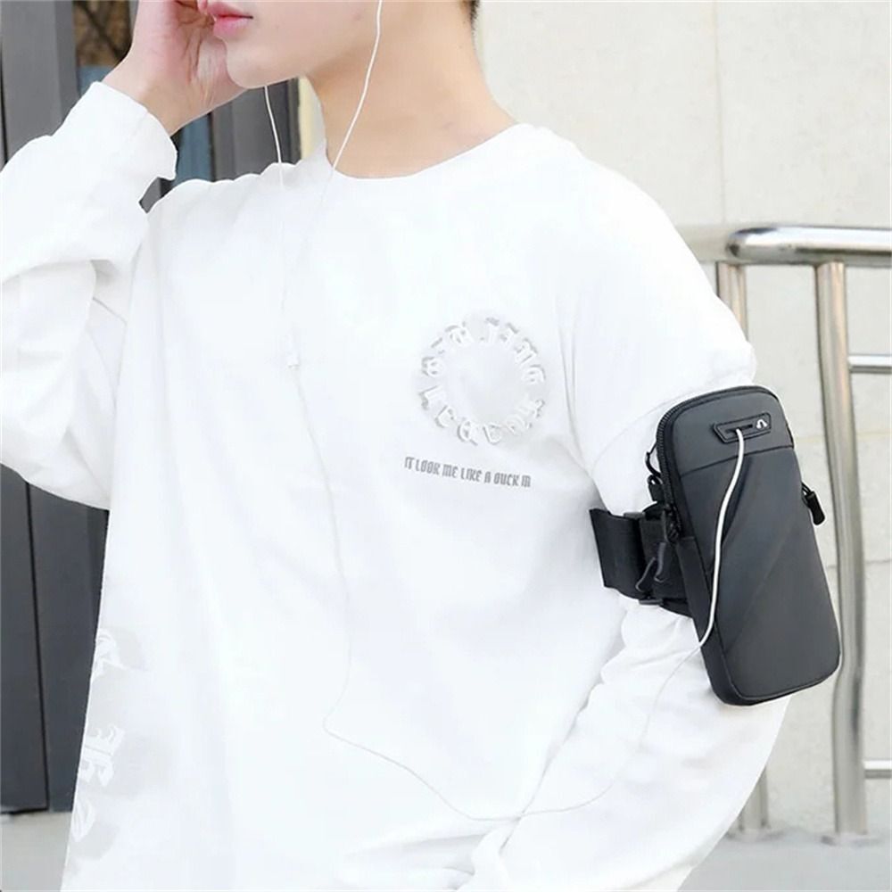 Arm Band Mobile Phone Holder Bag Sport Cycling ArmBand Case Running 7.2" Phone Holder
