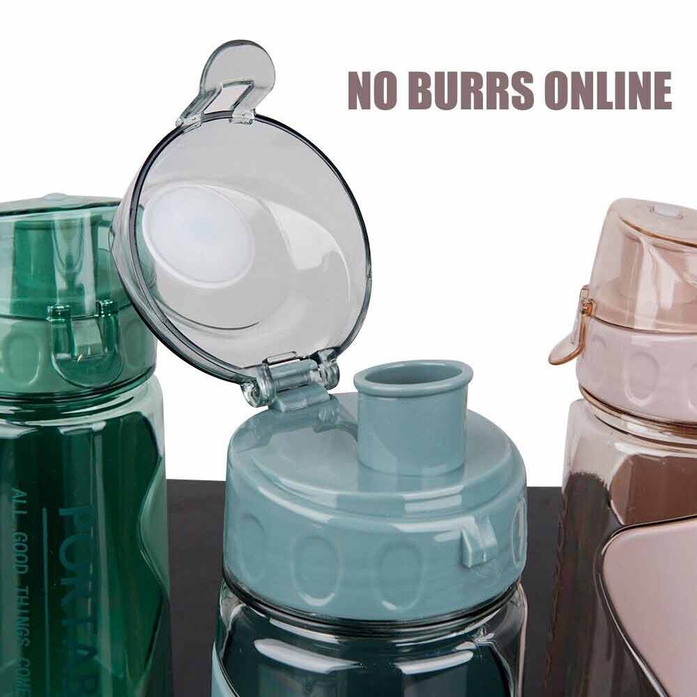 Leakproof Gym Bottle Drink Mugs Unisex Portable Sports Water Bottle BPA Free