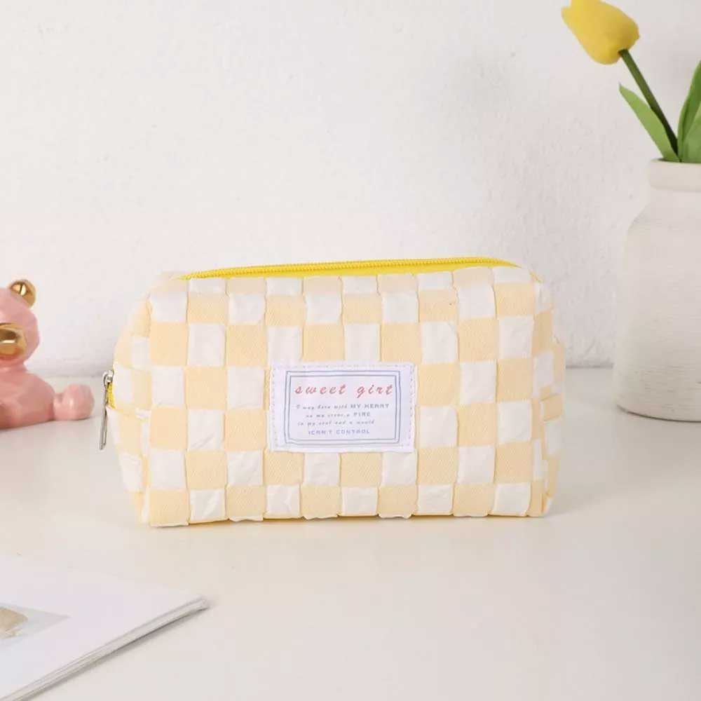 Large Capacity Pencil Case Zipper Pen Storage Bag Portable Pencil Box Gift