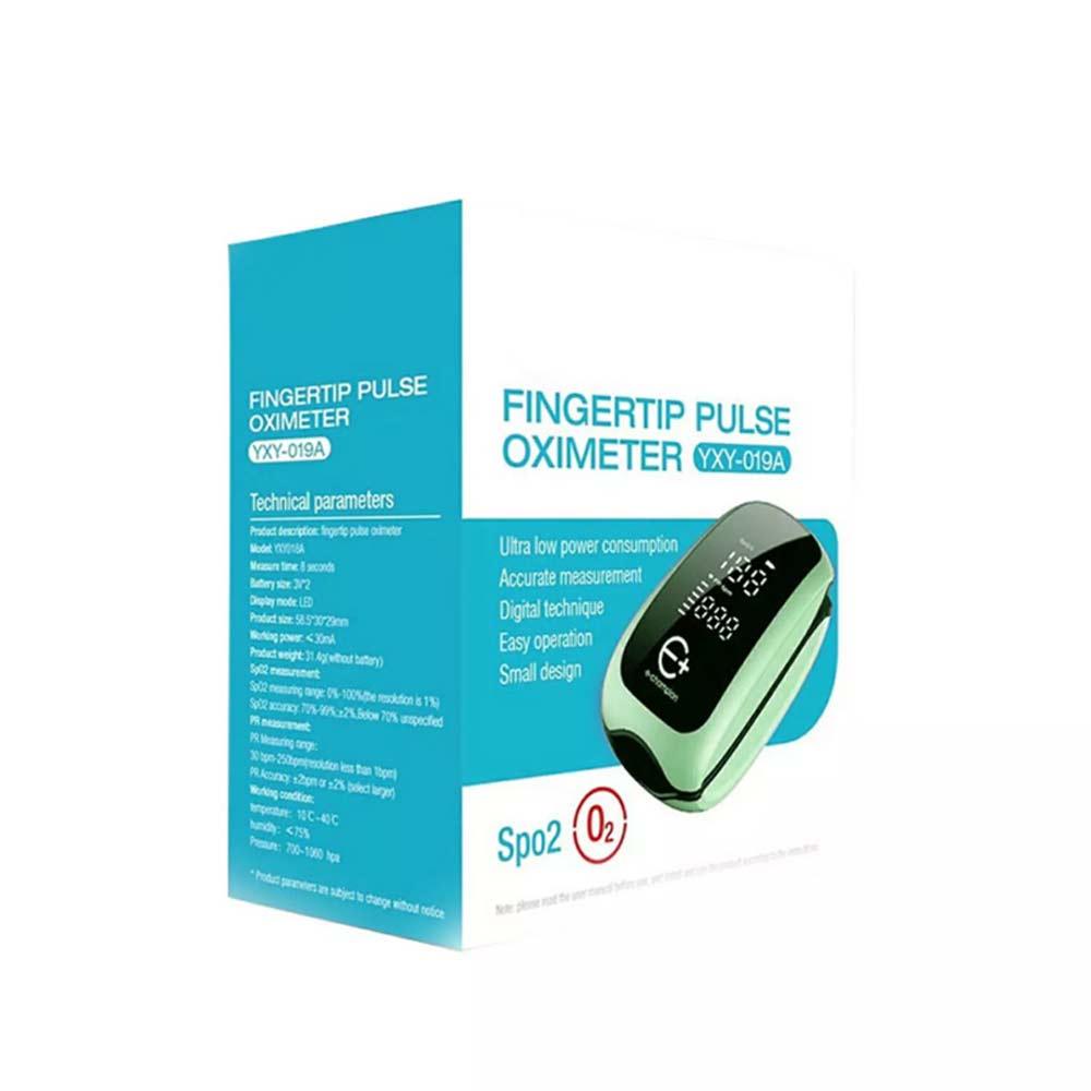 OLED Finger Pulse Oximeter Rechargeable Blood Oxygen SpO2 Monitor Heart Rate