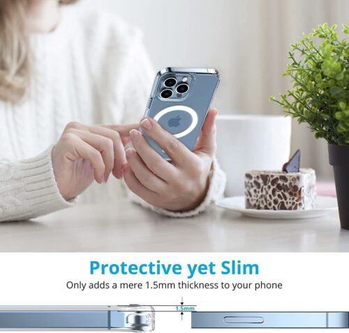For iPhone 16 Pro Max Plus MagSafe Shockproof Case Screen & Lens Protectors Set